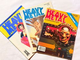 3 Heavy Metal Magazine Ausgaben 1982 bis 1983 gebraucht