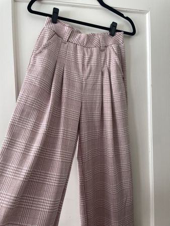 New Halara Pants, XS Regular, pink plaid
