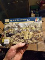Italeri WWII Deutsche Pak 40 mit Bedienung, 1:72 OVP (x)