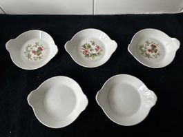 5 Gratinschälchen Suisse Langenthal 3 sind  Beeren Design 👍