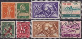 1919-1984, Nachlass-Sammlung FLUGP+Kehrdrucke+Blocks etc...