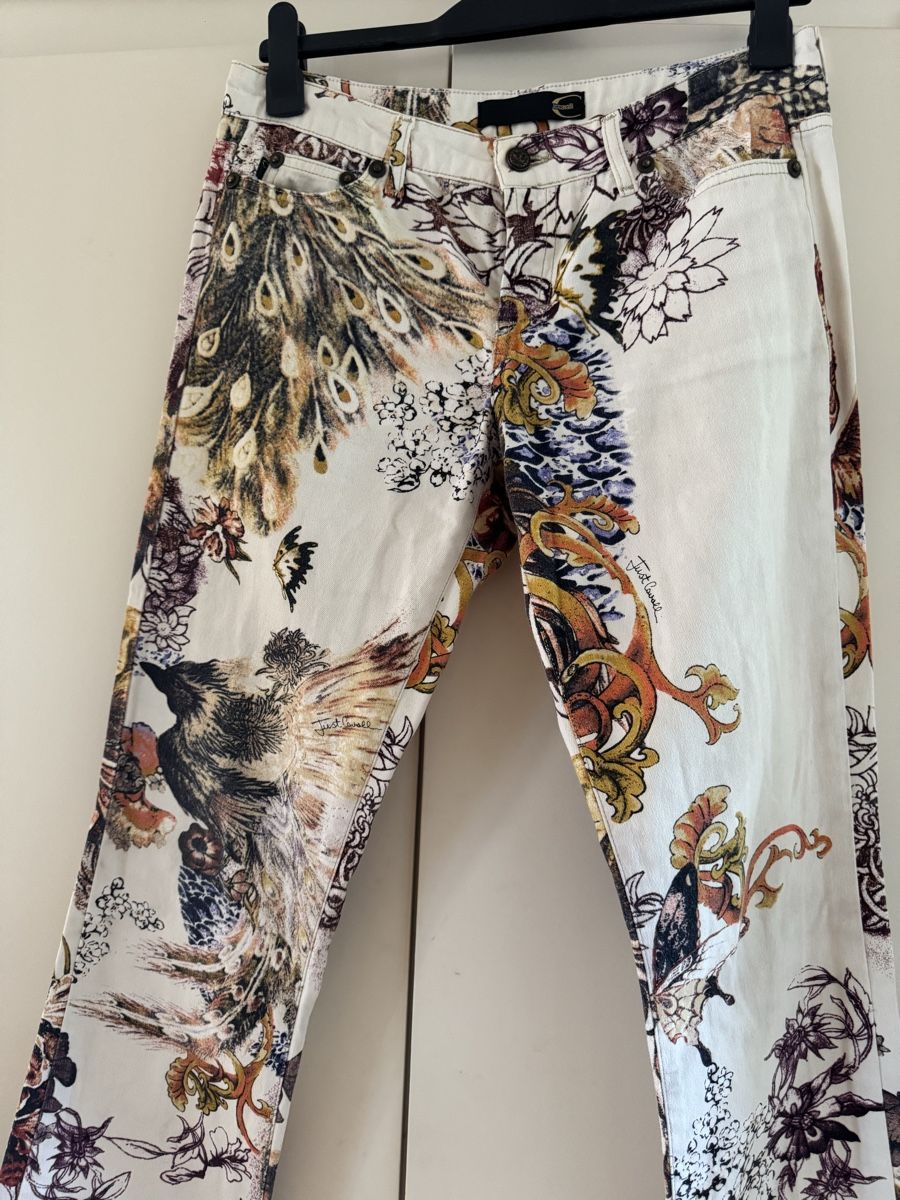 Roberto Cavalli Jeans: Vintage Roberto Cavalli SS/2000 printed jeans – Nuovo (secondo la descrizione) da Aigle venduto da 029_mbn 4