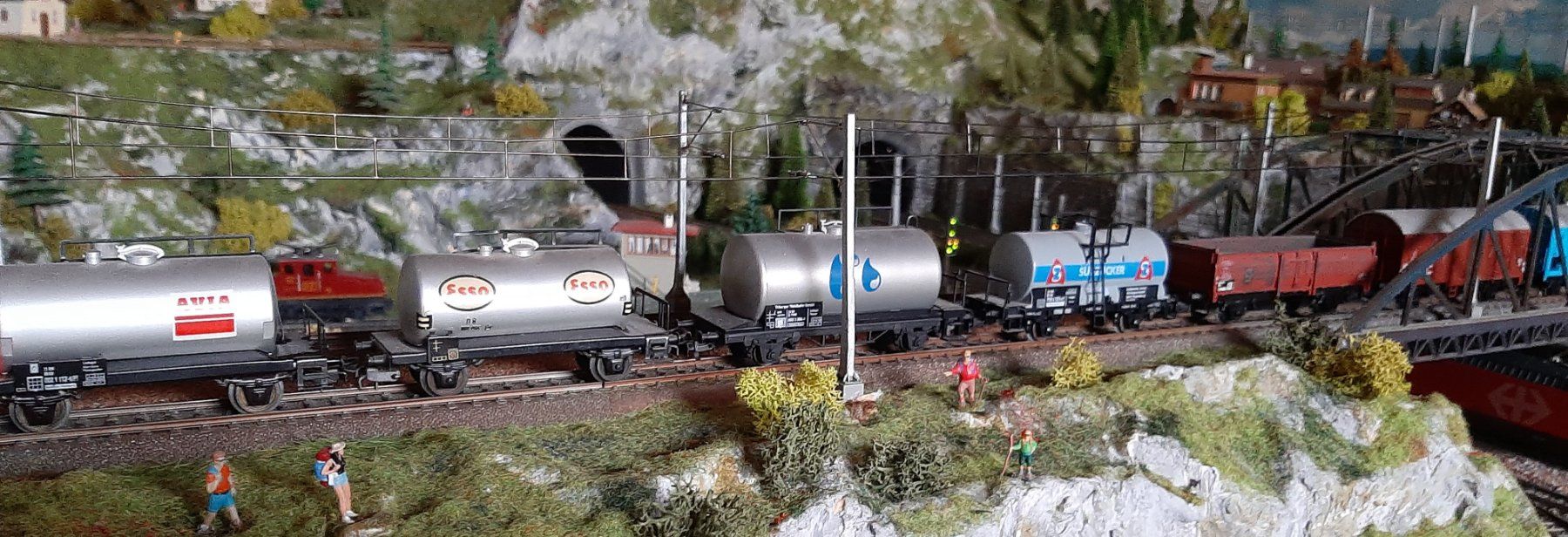 Piko Modellini di ferrovie: Train marchandises complet HO alternatif  digital – Usato da Monthey venduto da ficelles 1