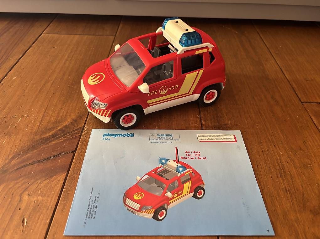 Giocattoli: Playmobil - voiture de pompiers – Usato da Les Pontins venduto da galaud
