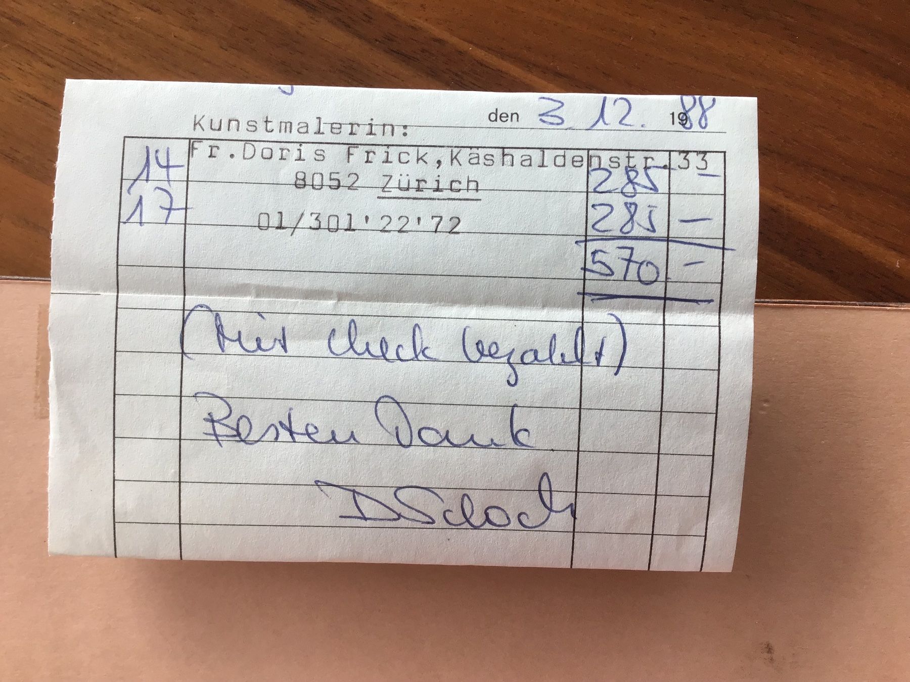 Foto & Immagini: Bilder Naive Malerei; Doris Frick – Usato da Sempach venduto da gartenzwerg25 3