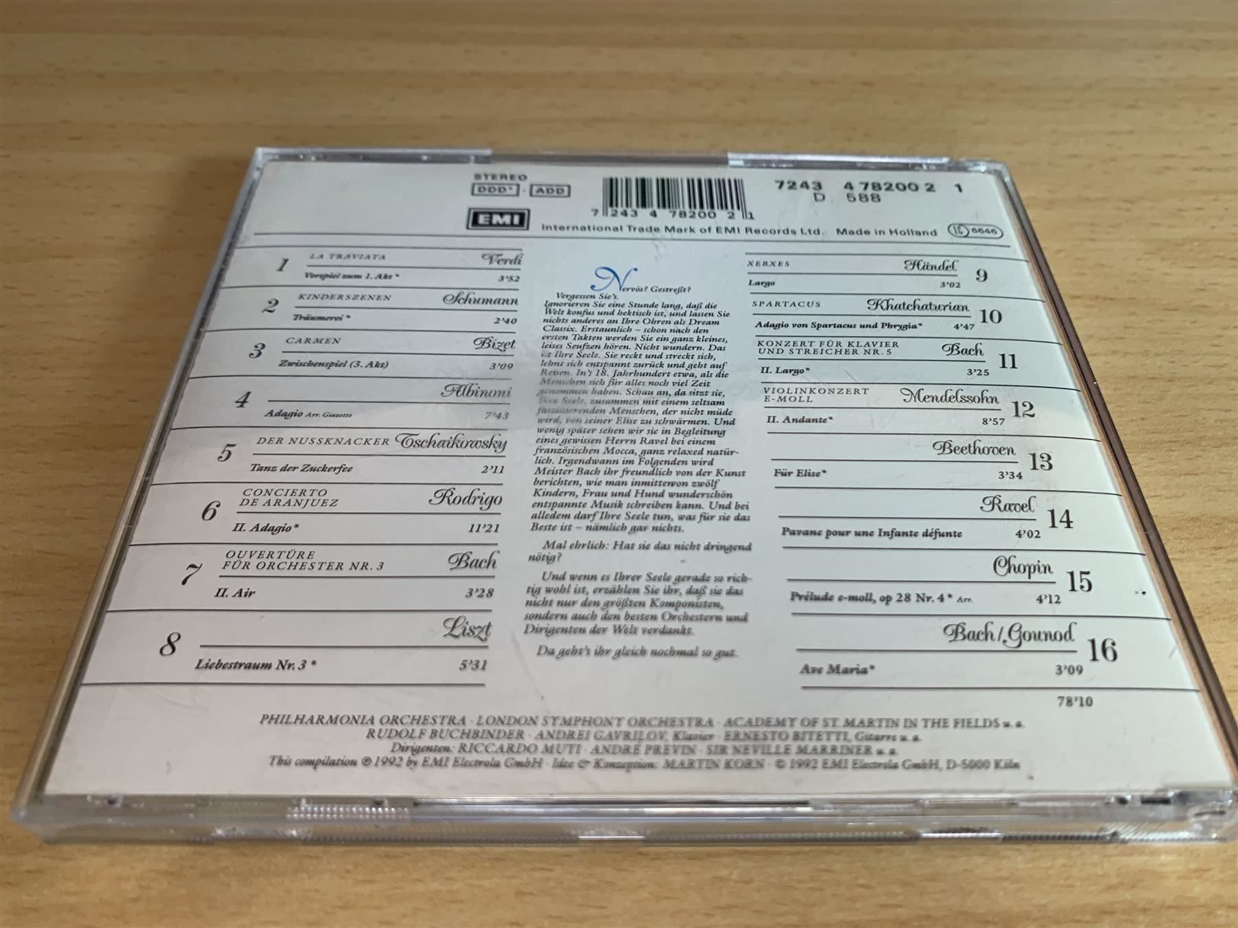 CD: Various – Dream Classix – Usato da Rikon im Tösstal venduto da Alpenmutz 1