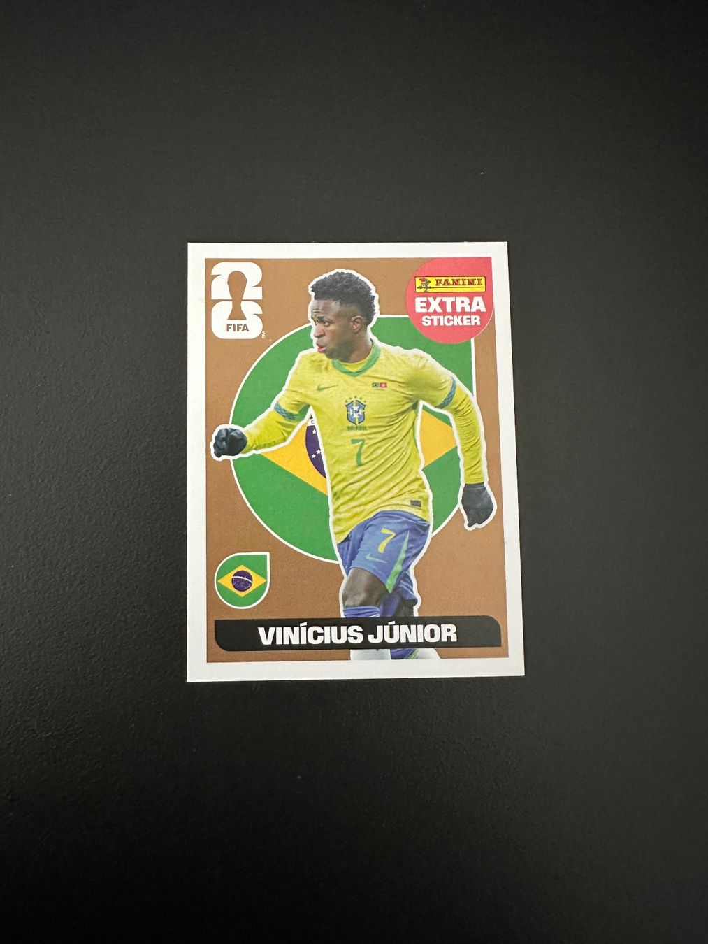 Panini Carte collezionabili: Panini WM 2026 Extrasticker Vinicius Junior - BRONZE – Nuovo (secondo la descrizione) da Affoltern am Albis venduto da galorius