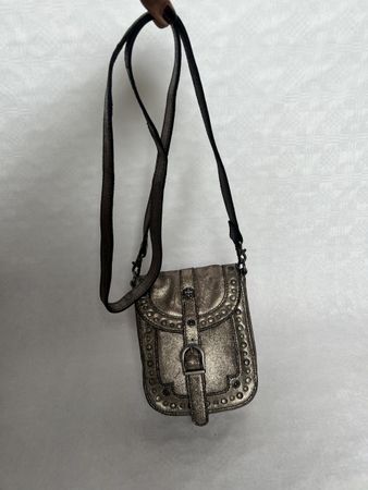 Sac Harley Davidson Crossbody Motorcycles Leather Métallique