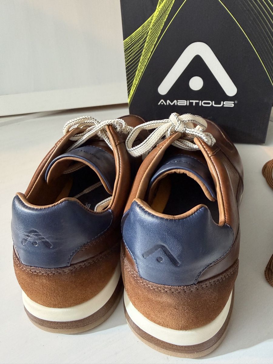 Scarpe da uomo: Baskets Ambitious cuir marron taille 44 neuves – Nuovo e nell'imballaggio originale da Brügg BE venduto da Goob 4