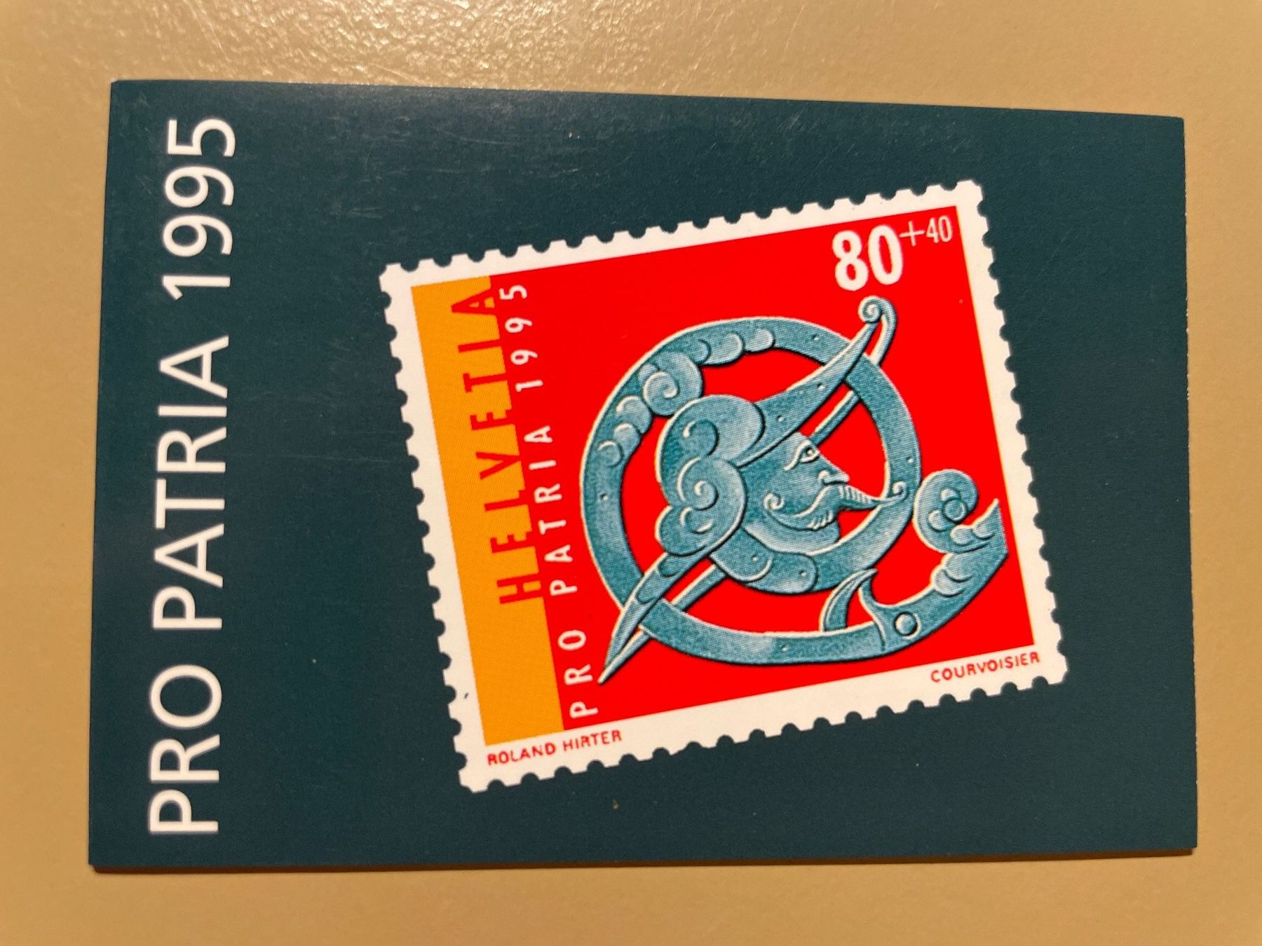 Tutti i francobolli: Pro Patria Briefmarkenheft 1995  1.Tag – Usato da Zürich venduto da R4853f