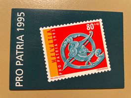 Pro Patria Briefmarkenheft 1995  1.Tag