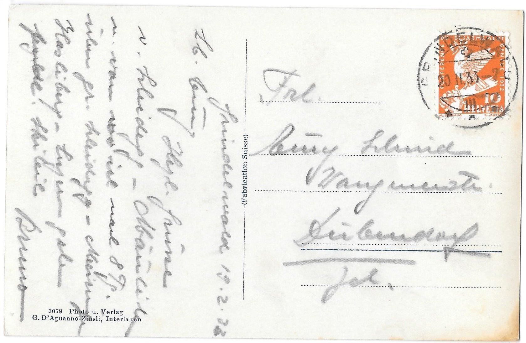 Cartoline postali: Lauterbrunnental – Usato da Olten venduto da clotaldi 1