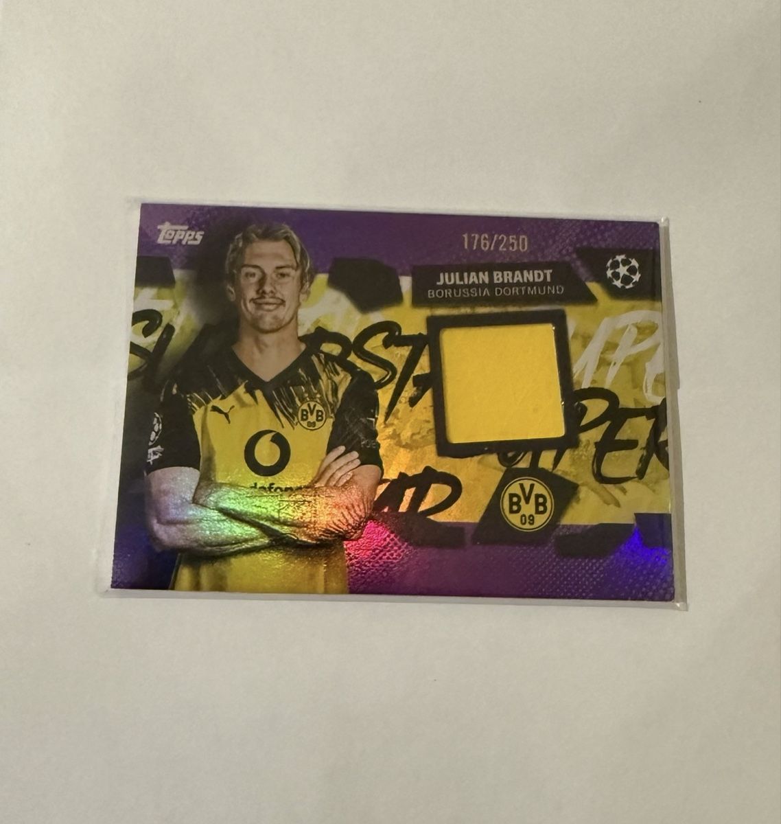 Topps Carte collezionabili: Topps Relic J.Brandt /250 – Nuovo e nell'imballaggio originale da Fribourg venduto da dio_r2bh