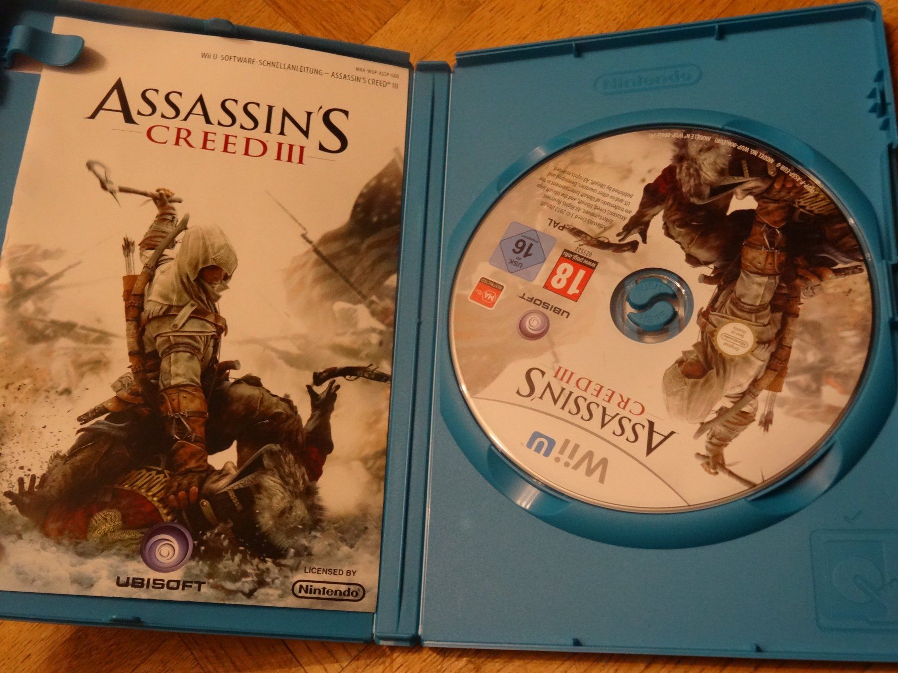 Nintendo Spiele: Assassin's Creed III 3 - WiiU Wii U – Gebraucht aus Olten von Disc-Ausverkauf 1