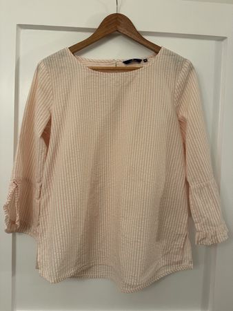Camicia Tom Tailor a righe rosa e bianca Taglia 38 come nuov