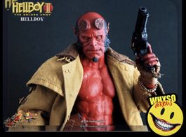 Hot Toys Hellboy II Figur (Ron Perlman), MMS83, Rarität !!