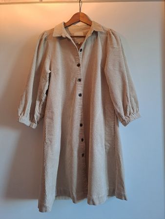 Kleid Part Two Cord beige Grösse 34 guter Zustand