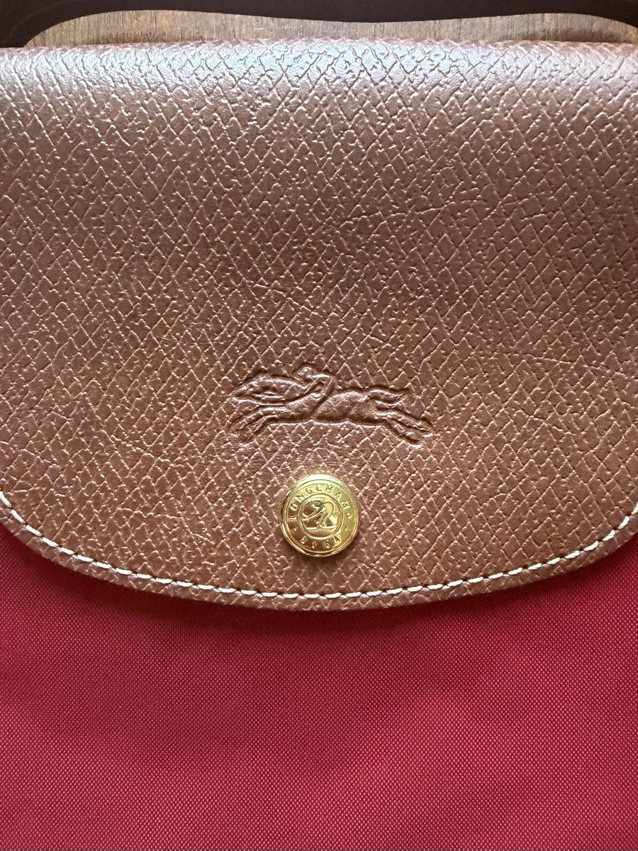 Longchamp Valigie & Borse: Porte documents Longchamp rouge état correct – Usato da Baulmes venduto da Mode.tm.shop 4