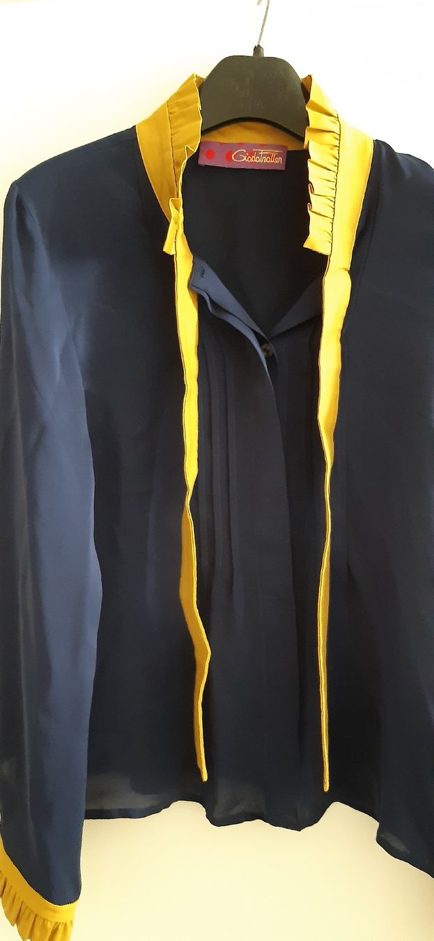 Camicette: Camicia di seta Giada Fratter – Usato da Bellinzona venduto da gab_t52k