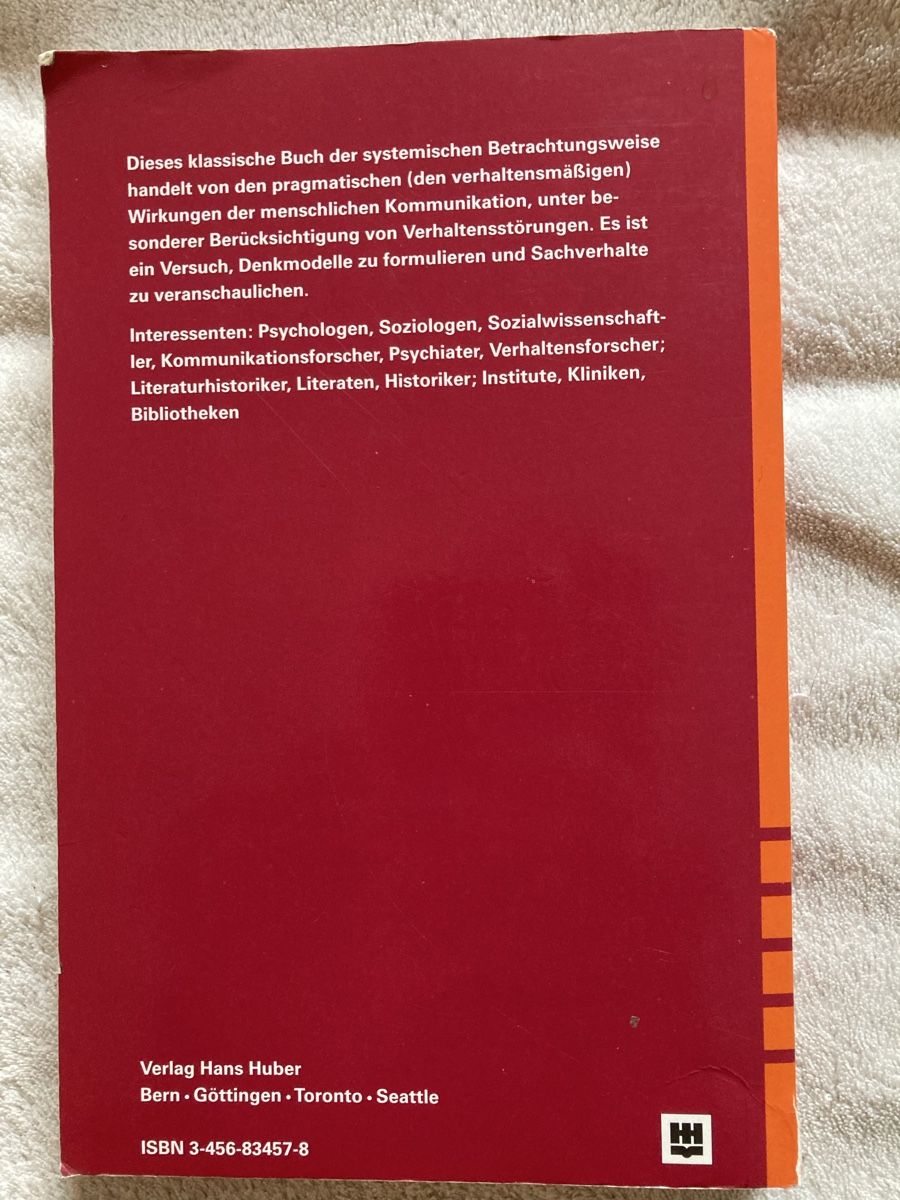 Libri: Menschliche Kommunikation – Usato da Basel venduto da Myriam3 1