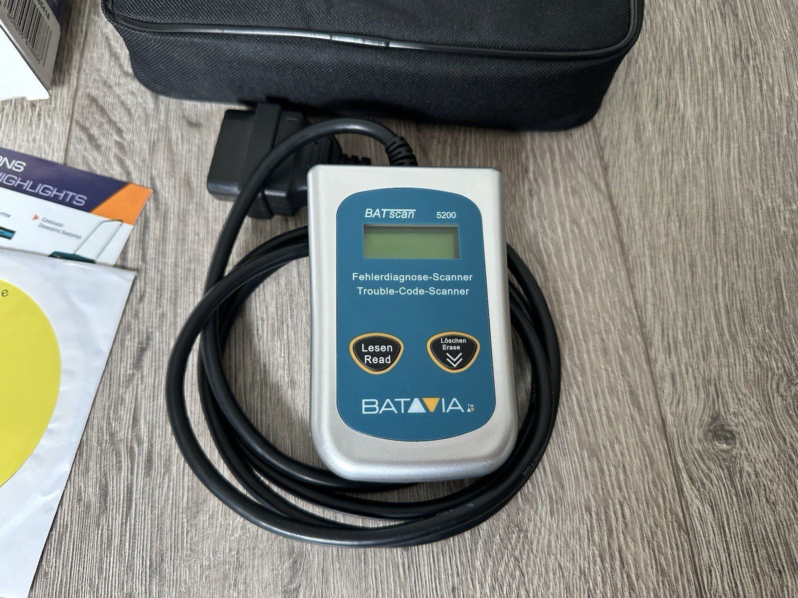 Misurare: Batavia Auto Scan 5200 OBD Headline OBD-II Fehlercode Leser – Nuovo (secondo la descrizione) da Kloten venduto da Euroasia 9