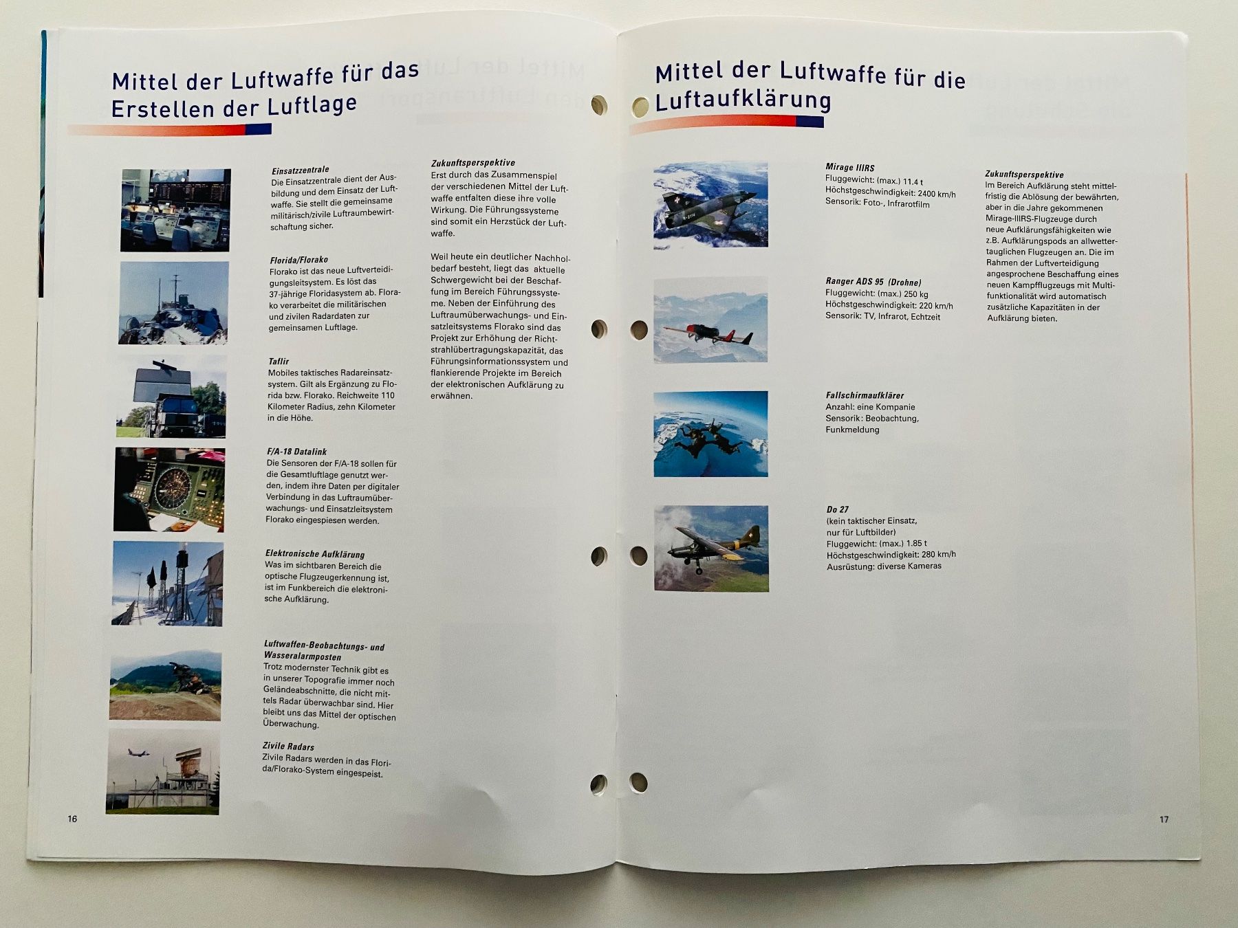 Schweizer Armee Documenti: Schweizer Luftwaffe Swiss Air Force Heft 24 Seiten 2001 – Usato da Müswangen venduto da buyin 8