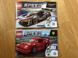 Lego Speed Champions 75890 und 75892