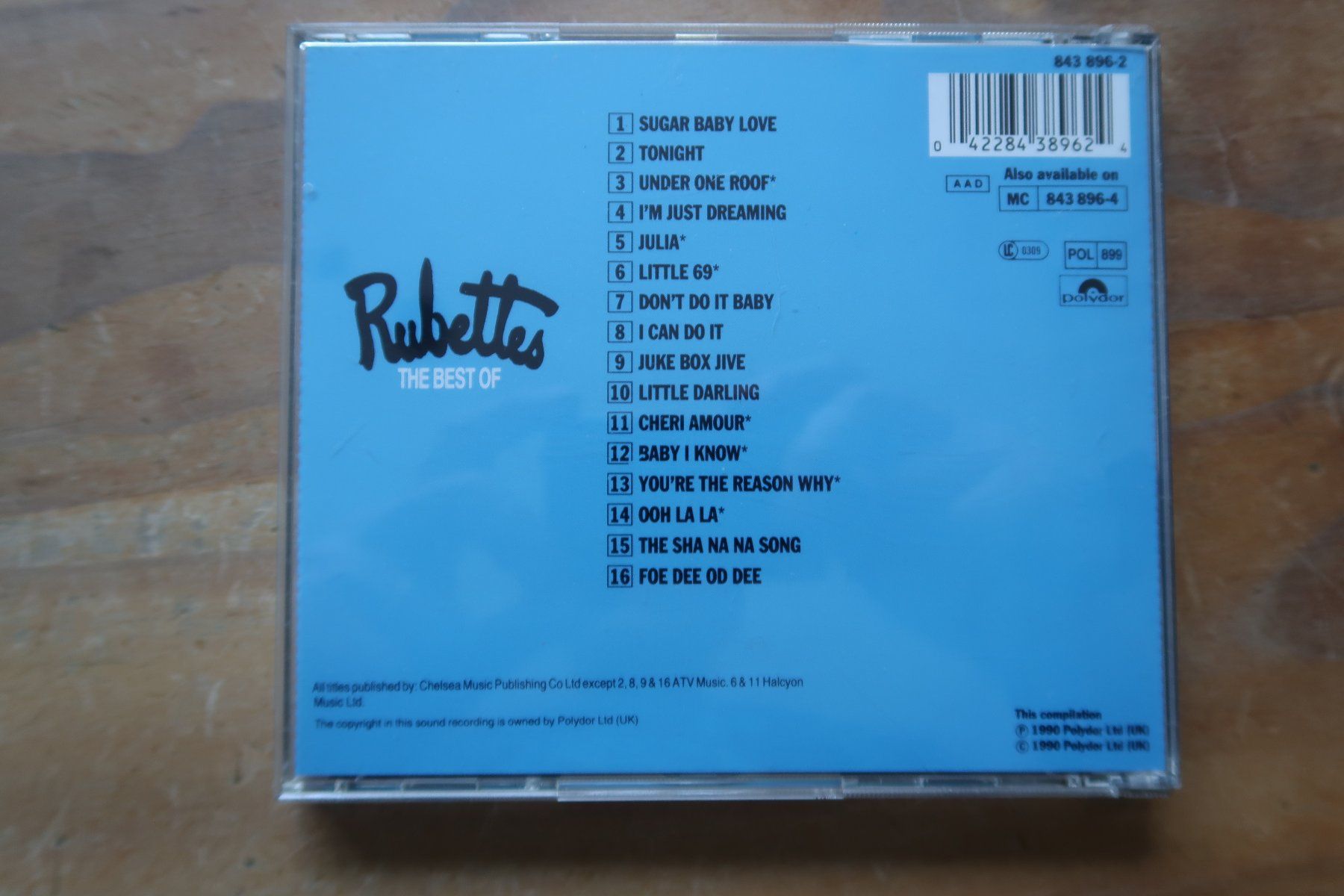 CD: THE RUBETTES - THE BEST OF - CD – Usato da Basel venduto da Patiscat 1