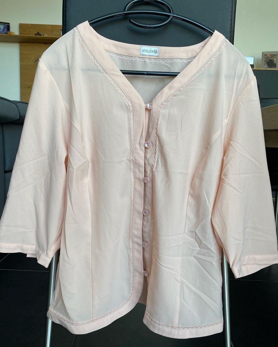 Camicette: Chemisier vintage rose pâle – Usato da Mathod venduto da Alice977