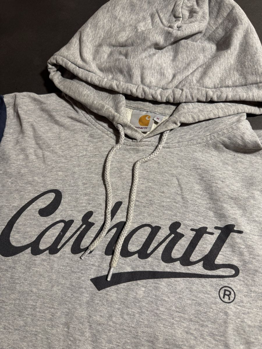 Carhartt Maglioni & Felpe: Carhartt Hoodie grau-blau – Usato da Bern venduto da jan_bfn5 1