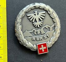 R BR 21, Berner Alpen/ Militär Abzeichen