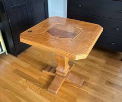 Vintage Holztisch / Salontisch aus Massivholz