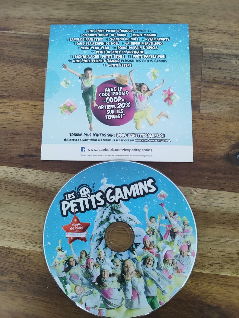 CD: CD Les Petits Gamins - Magie de Noël – Usato da Vétroz venduto da mrcl01 1