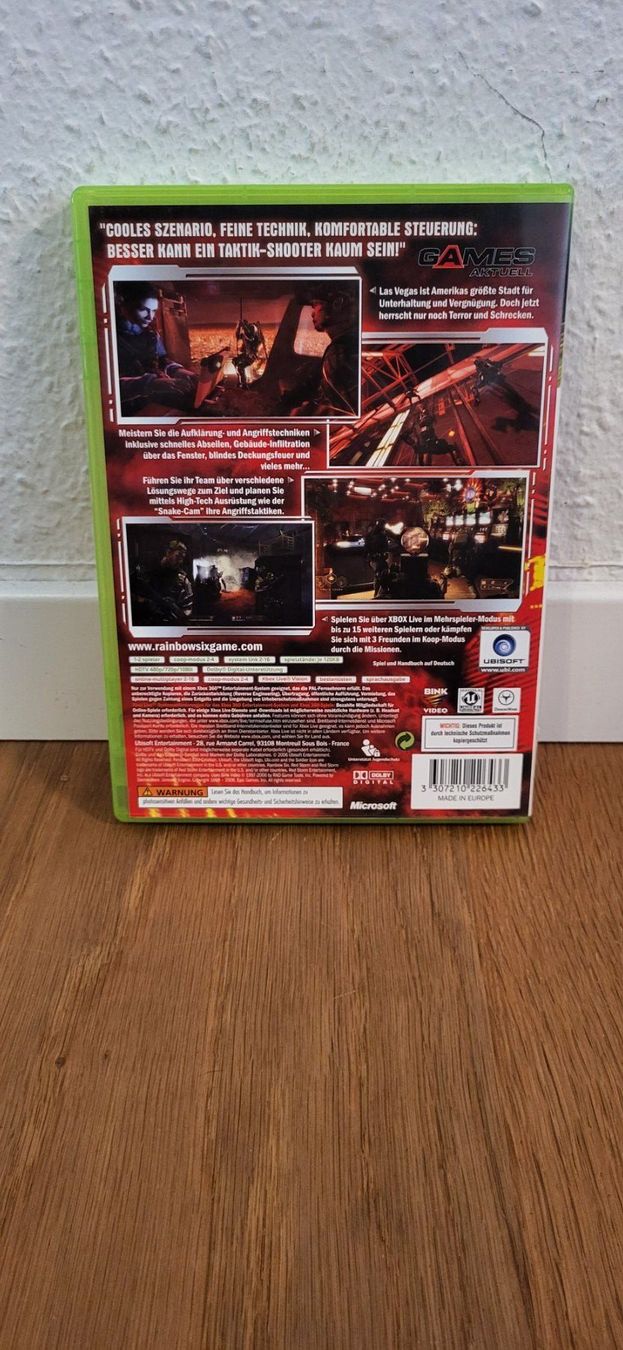 Microsoft Giochi: Xbox 360 - Rainbow Six Vegas – Usato da Münsingen venduto da DigitaleSpielecke 1