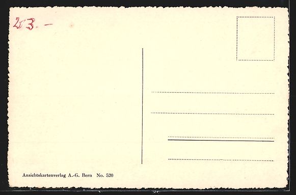 Cartoline postali: AK Kandersteg, Bahnhof, Lötschbergbahn – Usato da Berlin venduto da bartko-reher 1