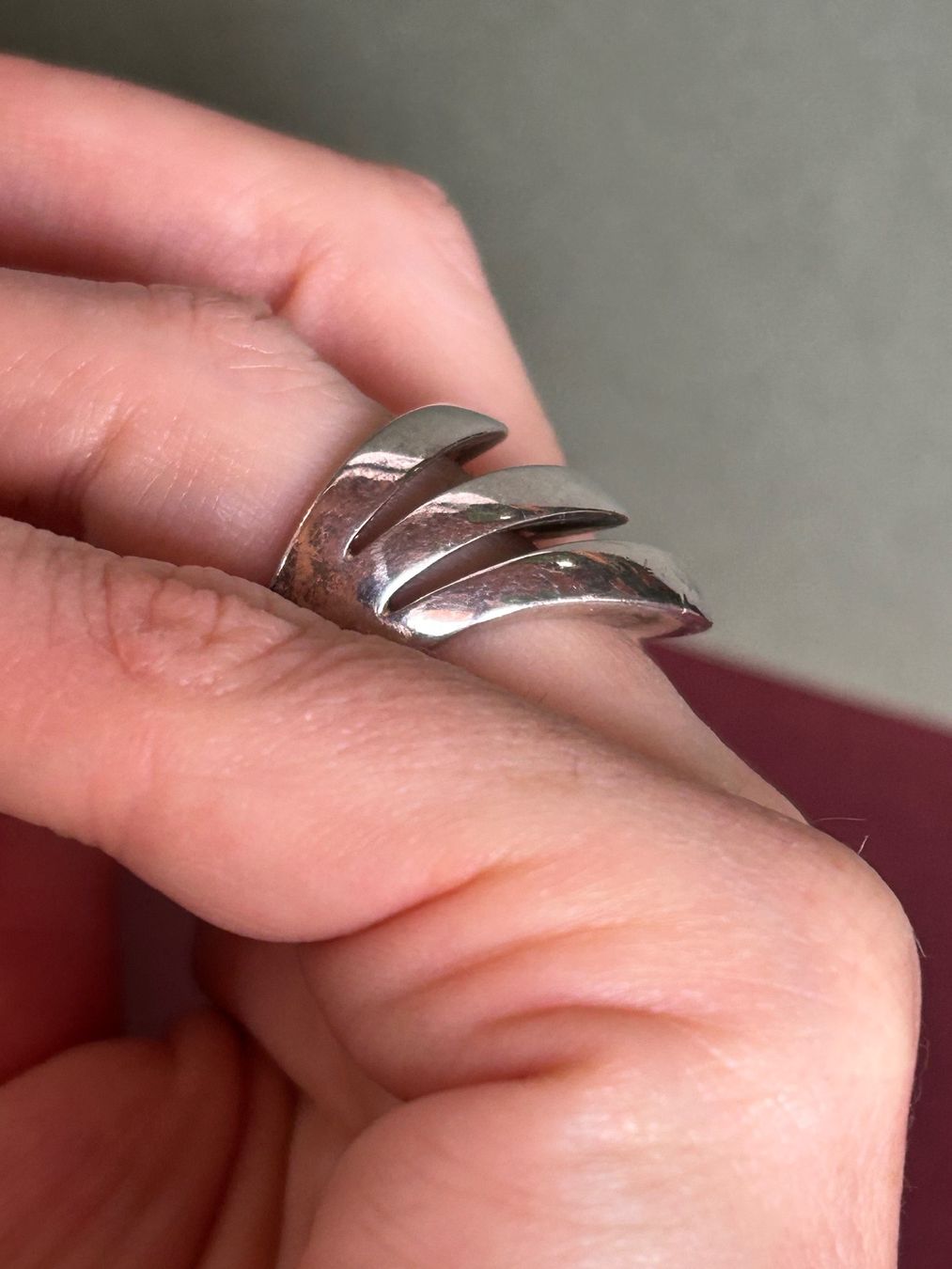 Ringe: Ring DESIGNER dynamisch Silber (56/18) – Gebraucht aus Laufen von Bellavitaboom 1