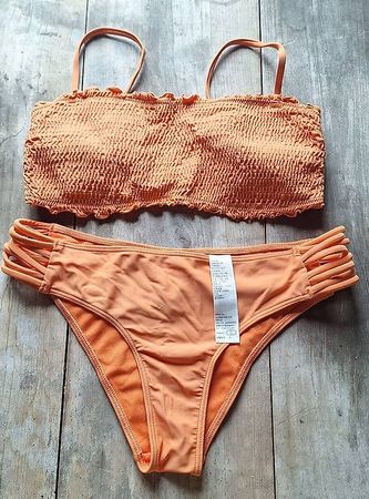 Hollister Bikini neuwertig M orange
