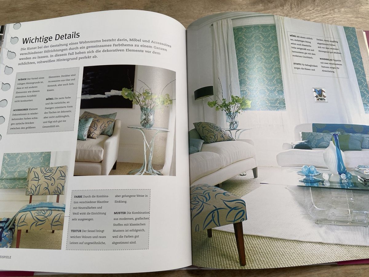 Libri: Homes & Gardens Wohnbuch Ratgeber Stil und Design – Nuovo (secondo la descrizione) da Luzern venduto da waterfront1 6