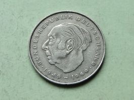 Deutschland - 2 Deutsche Mark 1971 F Heuss