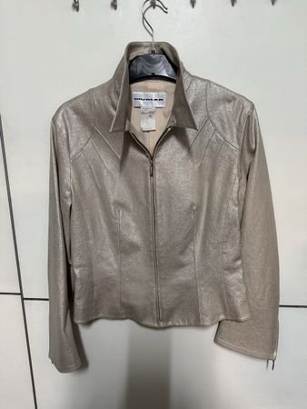 Veste courte Mugler vintage T42 brillante - Style unique !