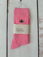 Ribbed Socks Vivienne Westwood with embroidered crown