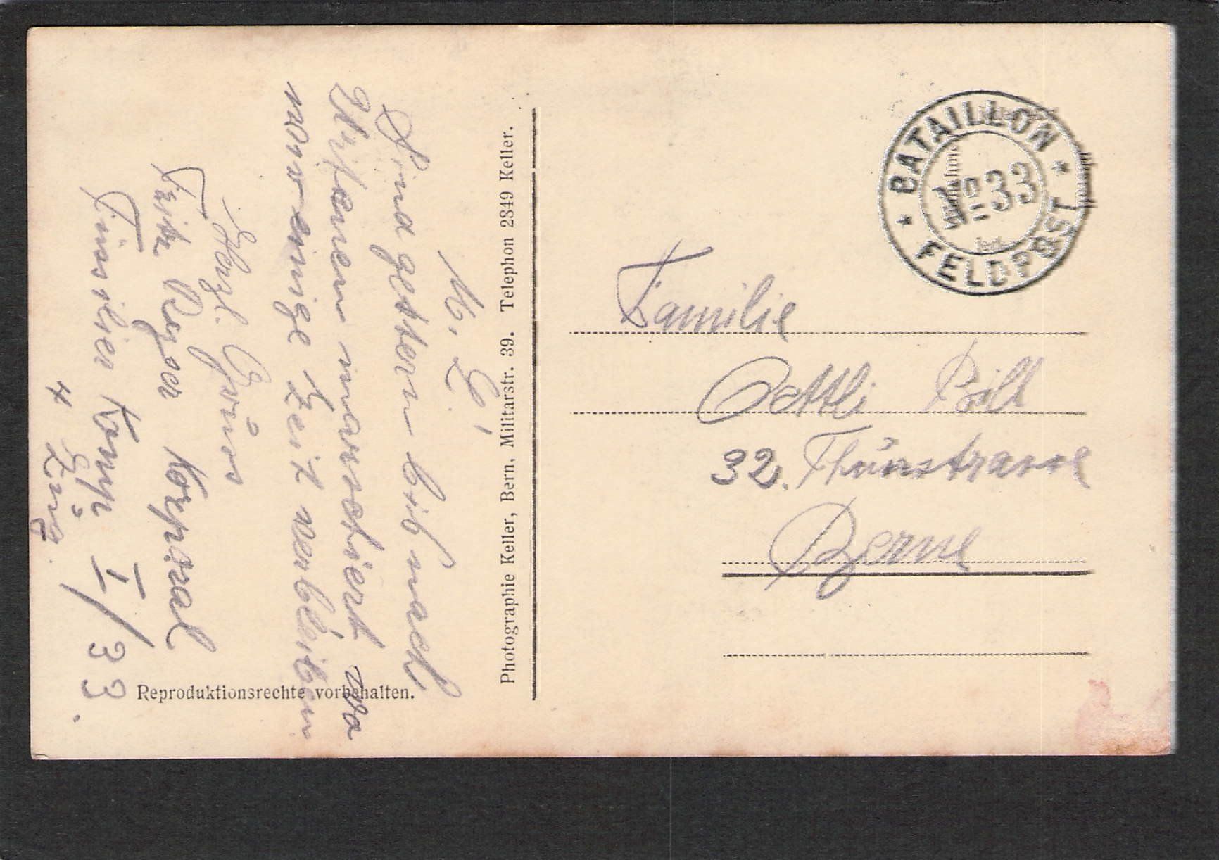 Cartoline postali: Echtfoto Militär , Ordonnanz 1898 ? – Usato da Reichenburg venduto da ibiza18 1