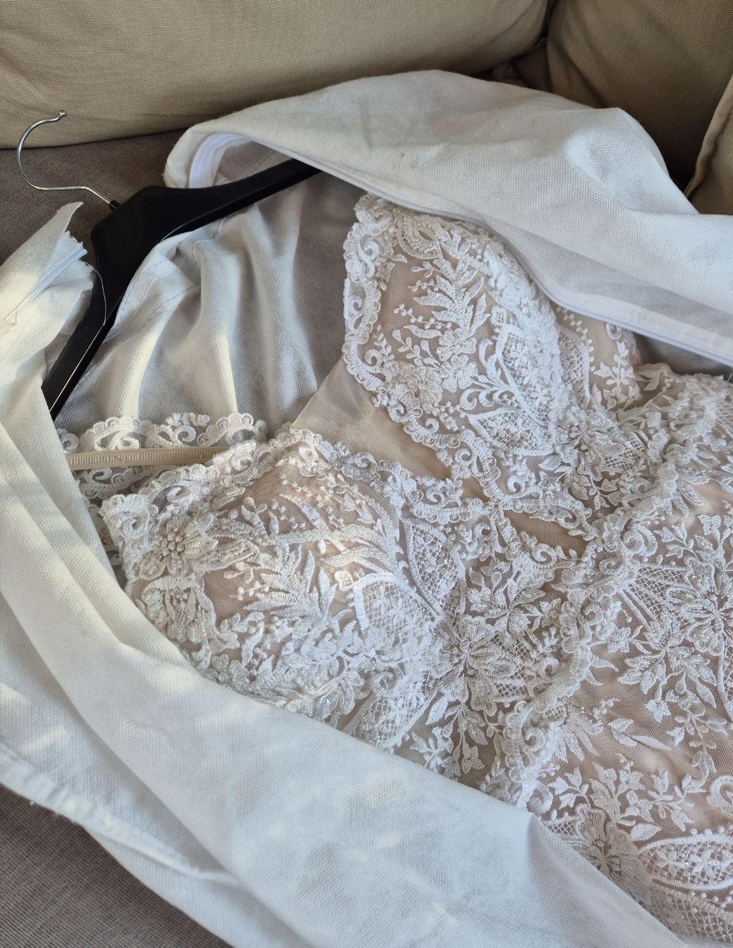 Kleider: Hochzeitskleid NEU mit Spitzen Gr.36/38 – Neu und originalverpackt aus Staad SG von cin_zqd2 4