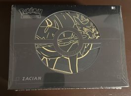 Pokemon Top-Trainer-Box Plus Zacian neu originalverpackt
