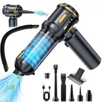 Akku Staubsauger Handstaubsauger kabellos 20000Pa 4in1 LED