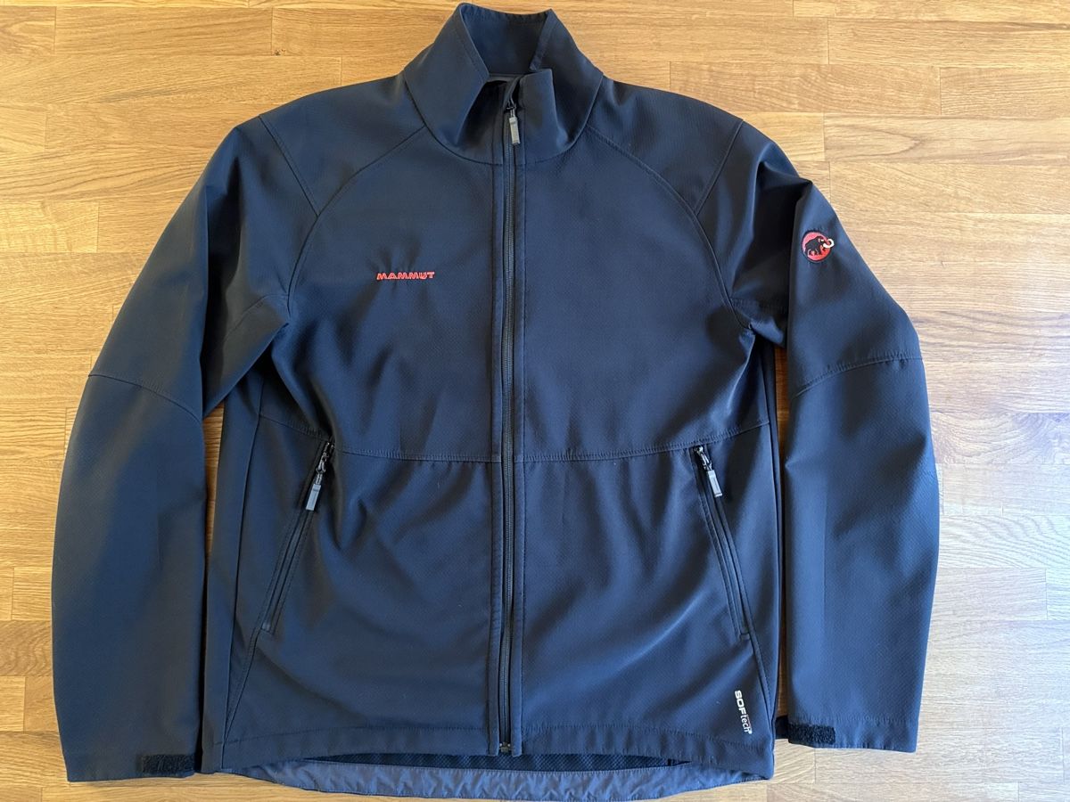 Mammut Jacken: Mammut Softshell Jacke Herren, Gr. XL, Schwarz – Gebraucht aus Allenwinden von Thebadboy