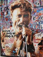 Bandana Johnny Hallyday l'humanité 85 J062
