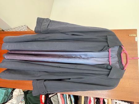 Dunkelblauer/Navy Trenchcoat Mantel