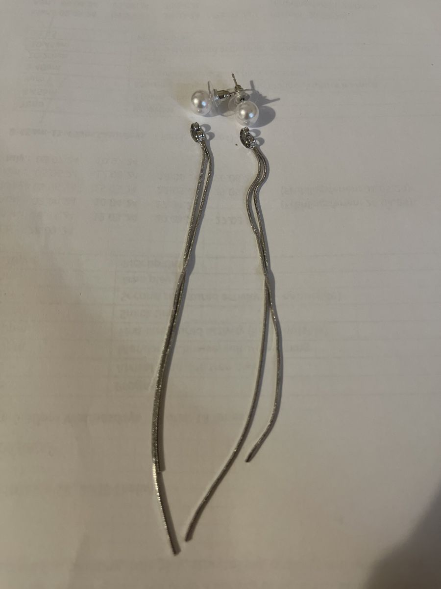 Boucles d'oreille: Perlen Ohrring mit Anhänger – Neuf (Voir description) à Thalwil par Peijun 2
