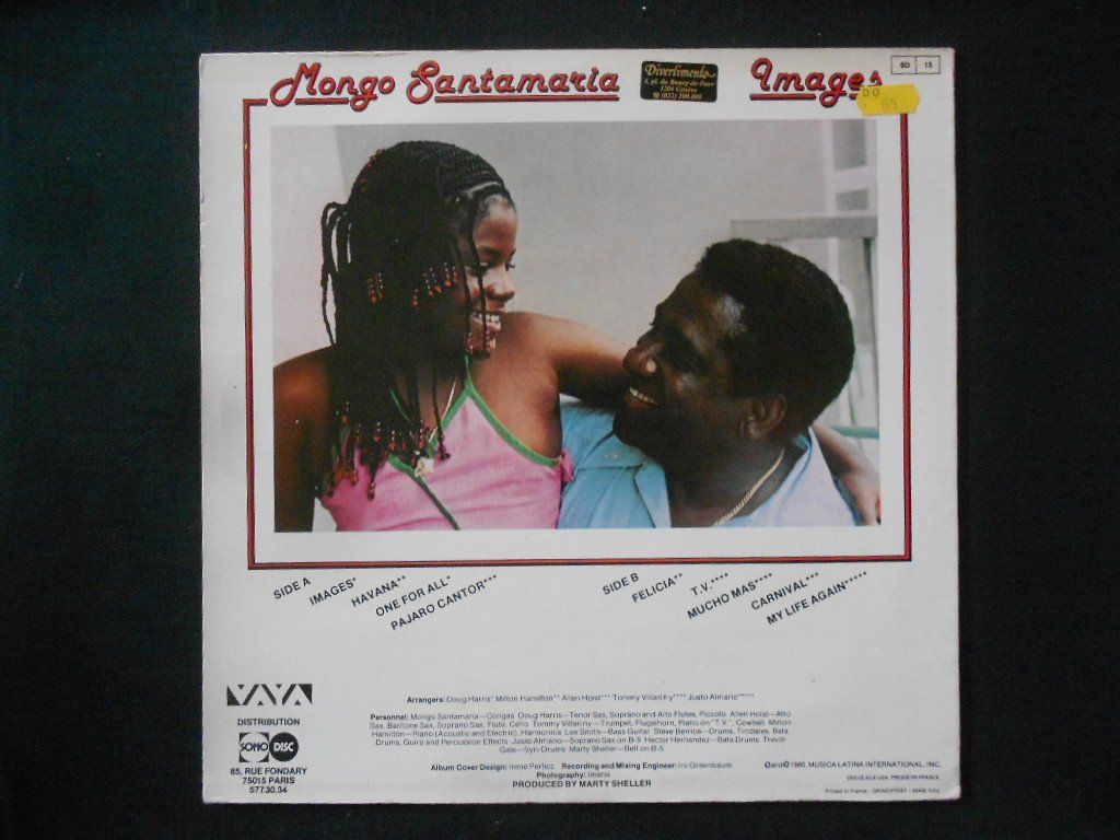 Schallplatten: MONGO SANTAMARIA  -  IMAGES – Gebraucht aus Bex von Giorgiob 1
